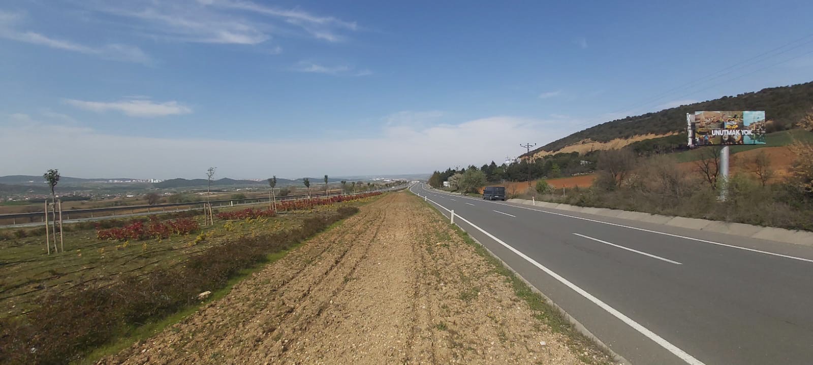 Tekirdağ Keşan Malkara Yol Panosu