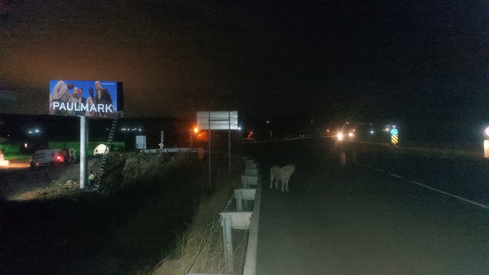 Sivas Erzincan Erzurum Yolu Yol Panosu