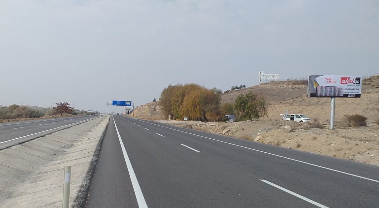 Yozgat Ankara Yolu Yol Panosu