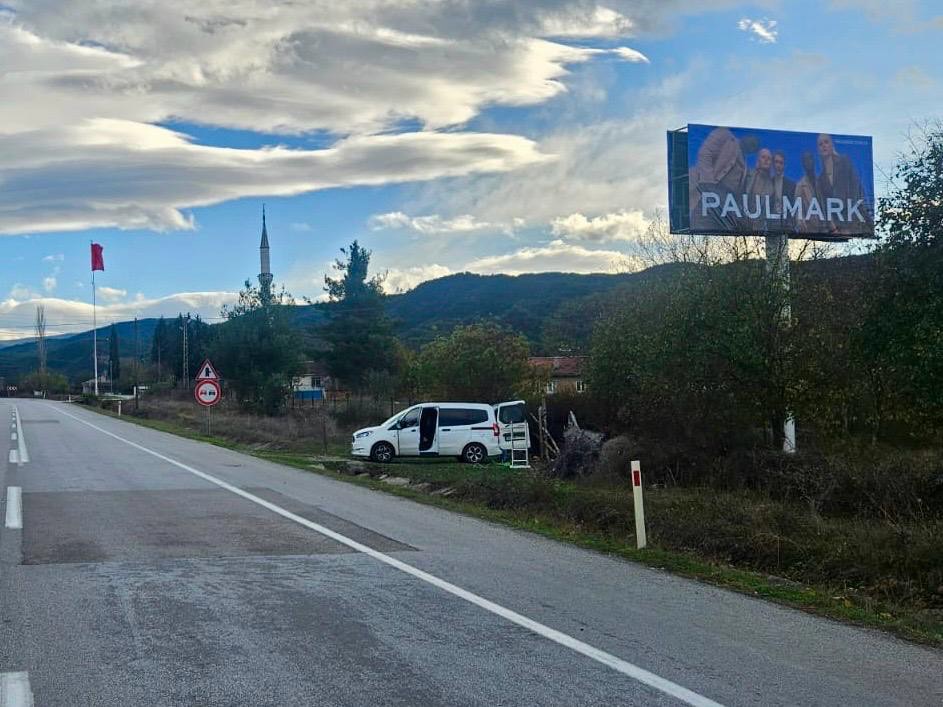 Sinop Boyabat Yol Panosu