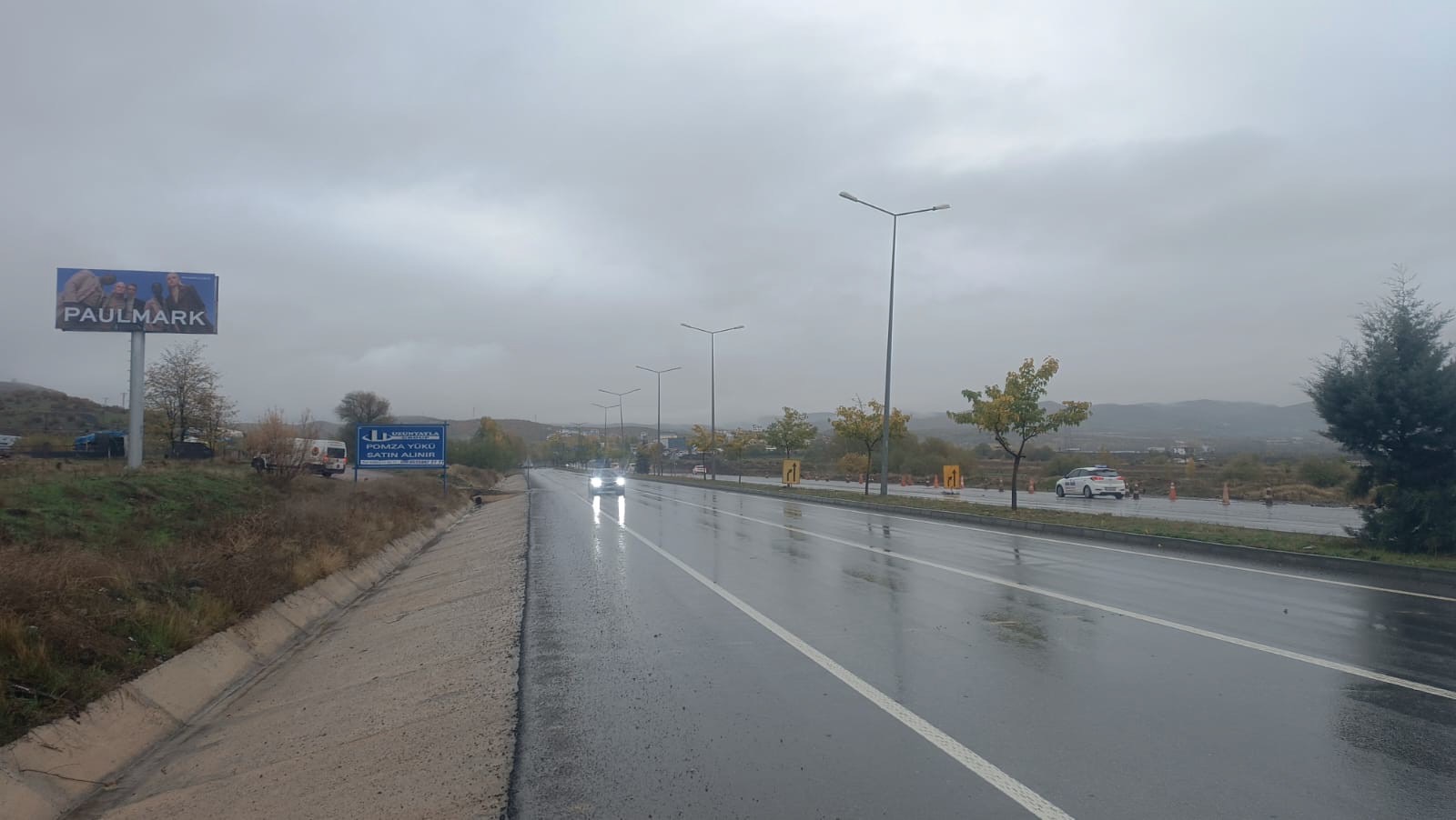Bingöl Muş Yolu Yol Panosu
