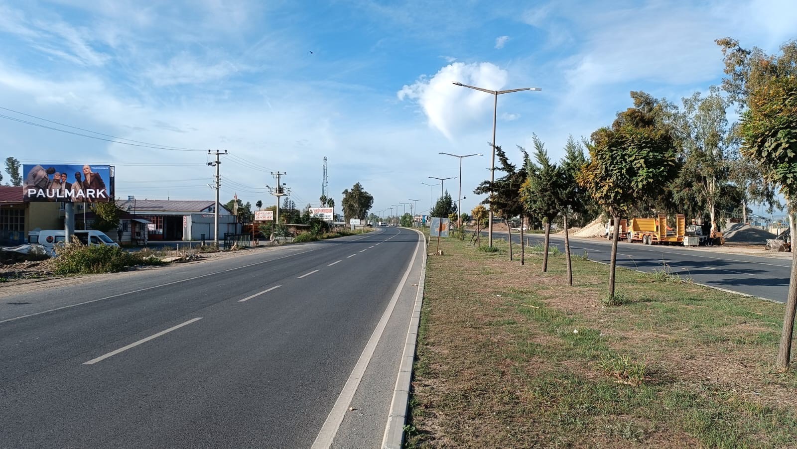 Adana Mersin Yolu Yol Panosu