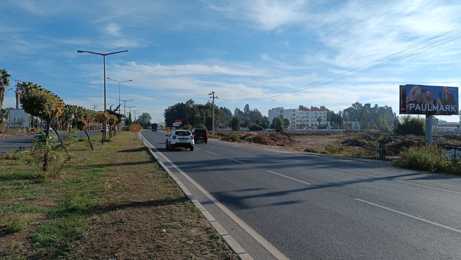 Adana Mersin Yolu Yol Panosu