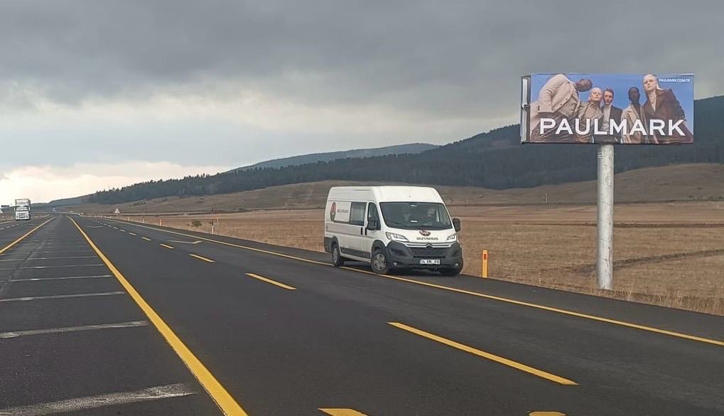 Kars İl Girişi Yol Panosu