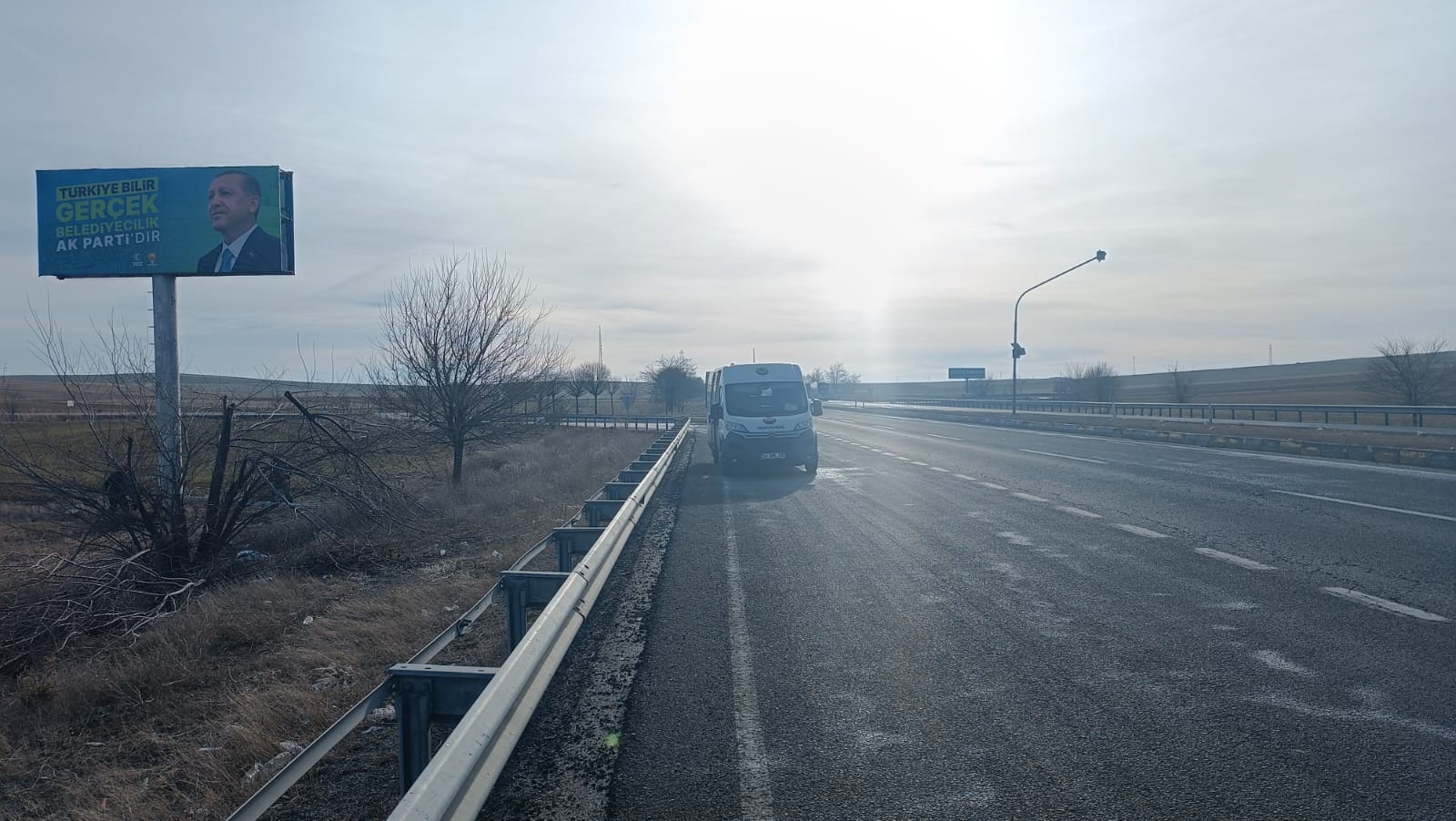 Ankara Kulu Yol Panosu