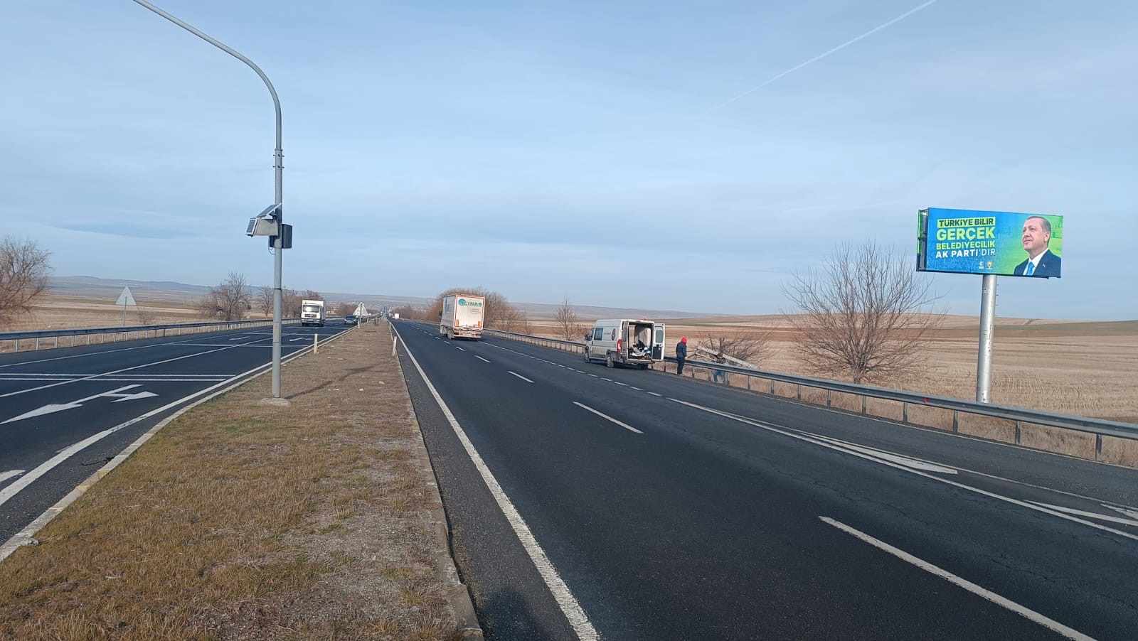 Ankara Kulu Yol Panosu