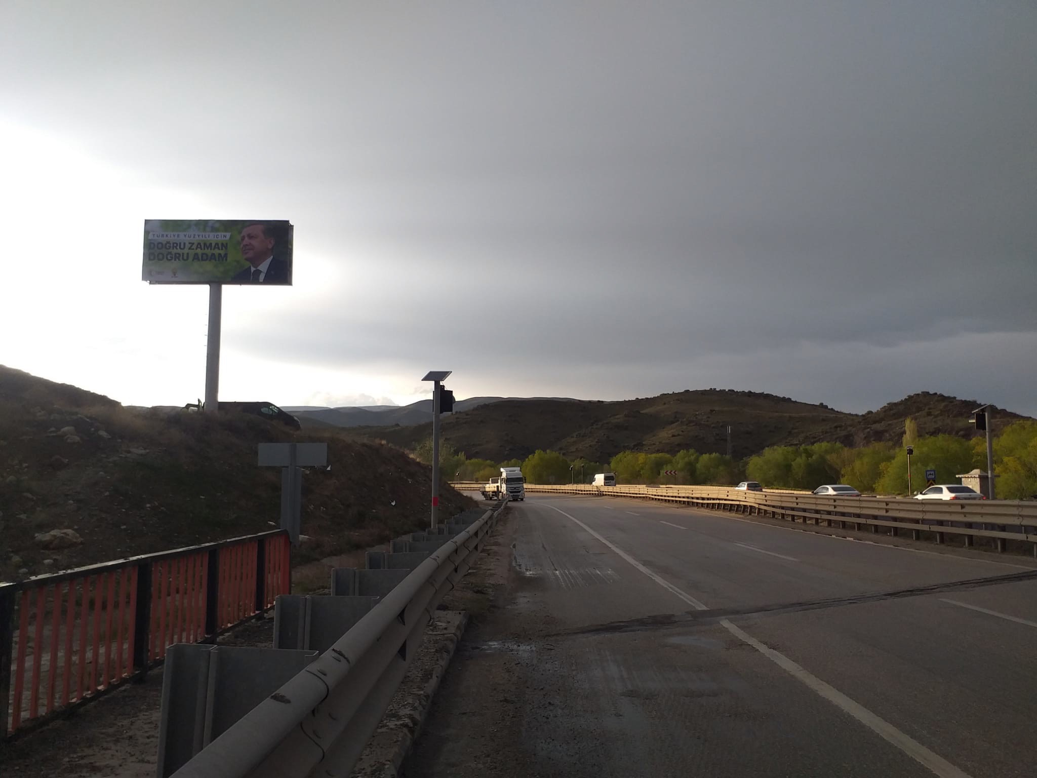 Ankara Kırıkkale Yol Panosu