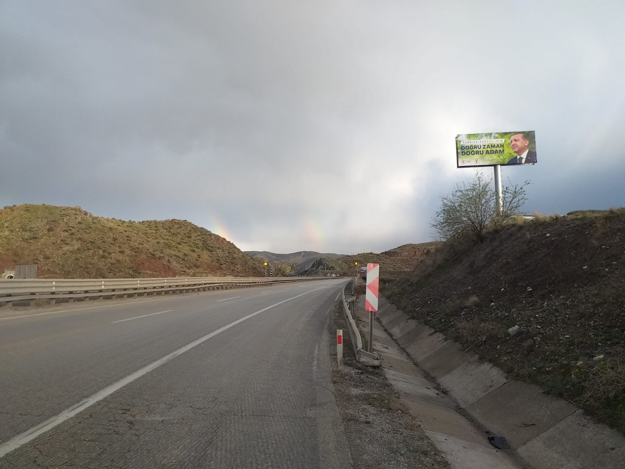 Ankara Kırıkkale Yol Panosu