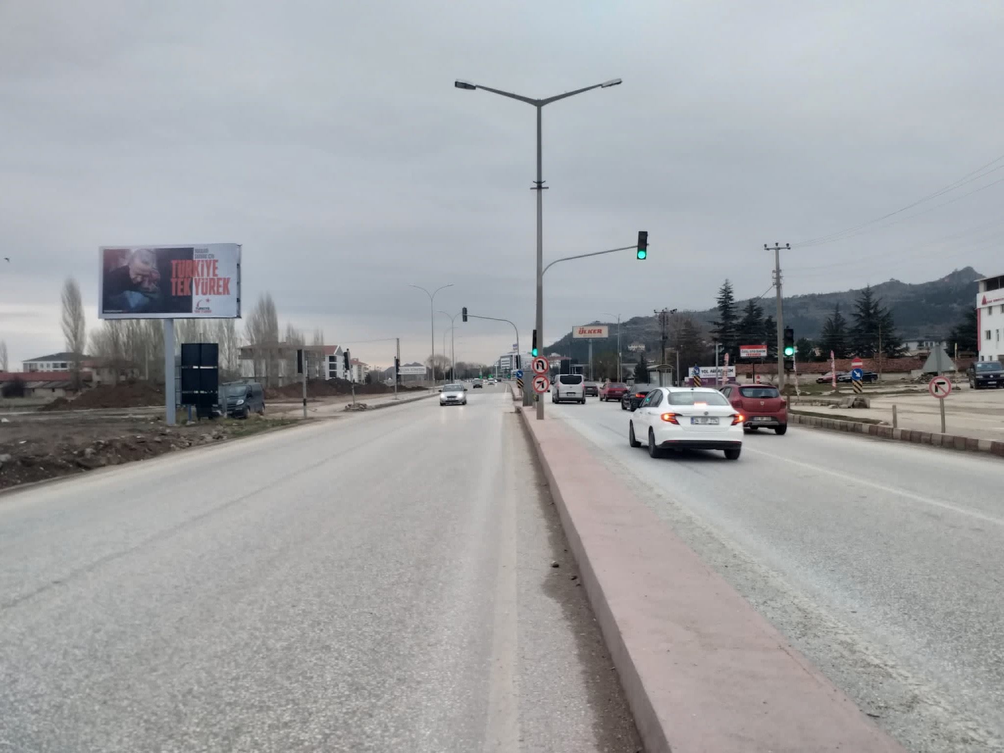 Afyon Merkez Yol Panosu