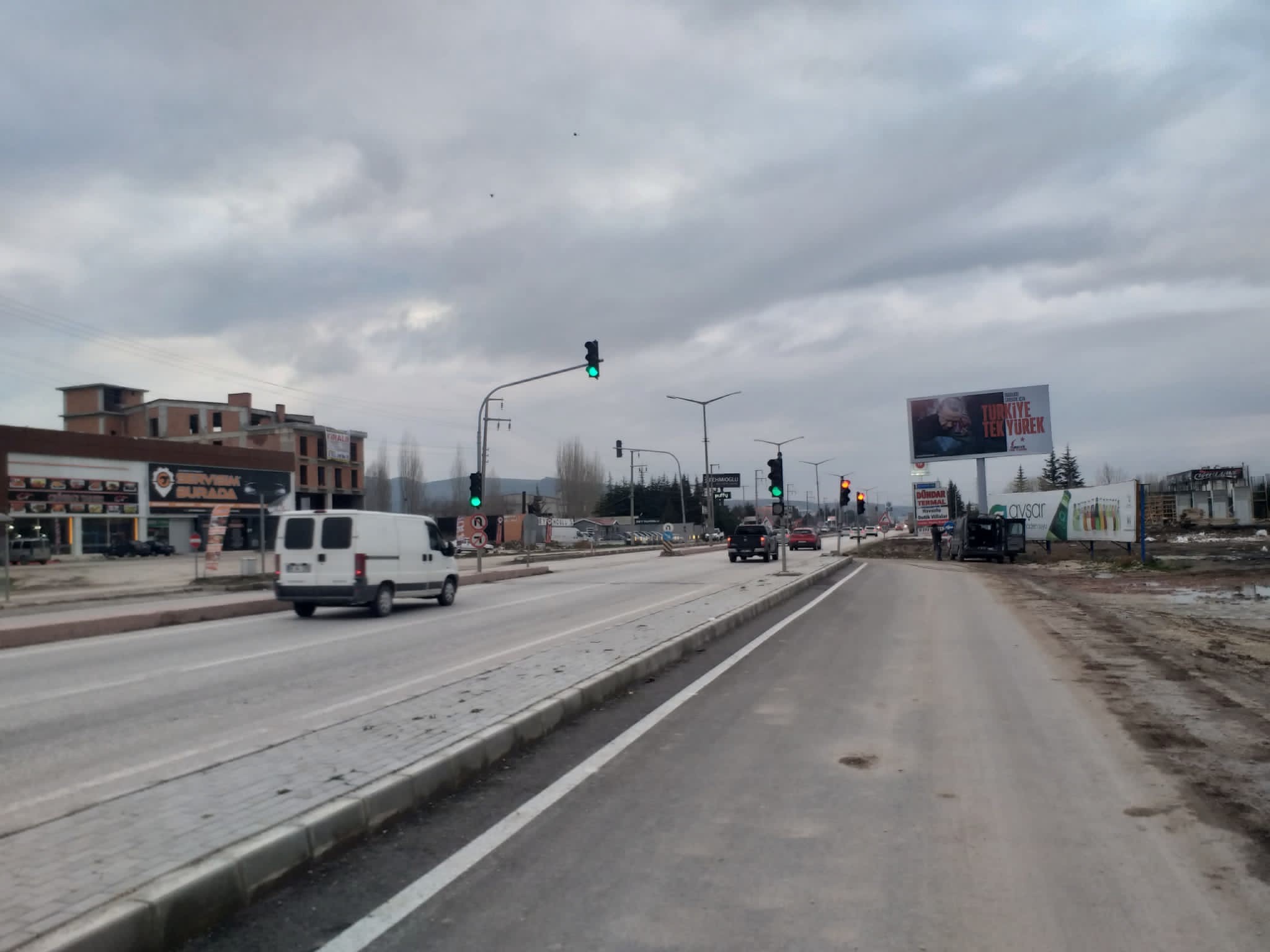 Afyon Merkez Yol Panosu