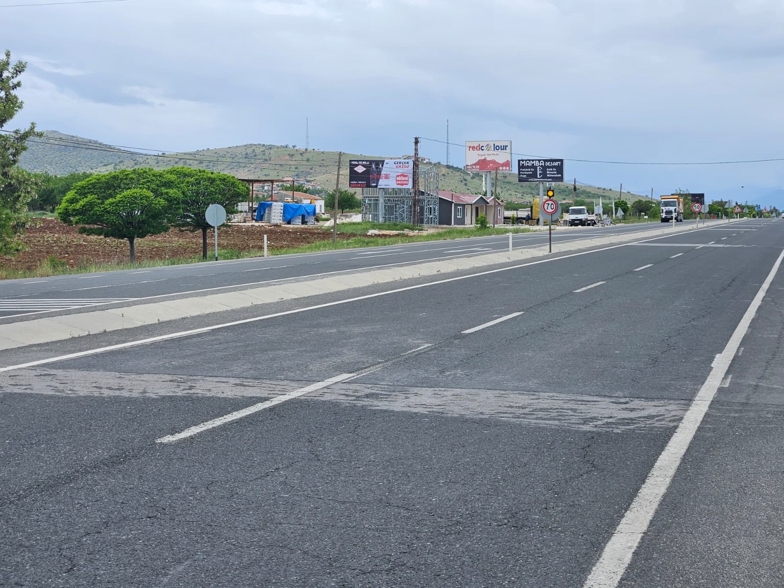 Malatya Adana Yolu Yol Panosu