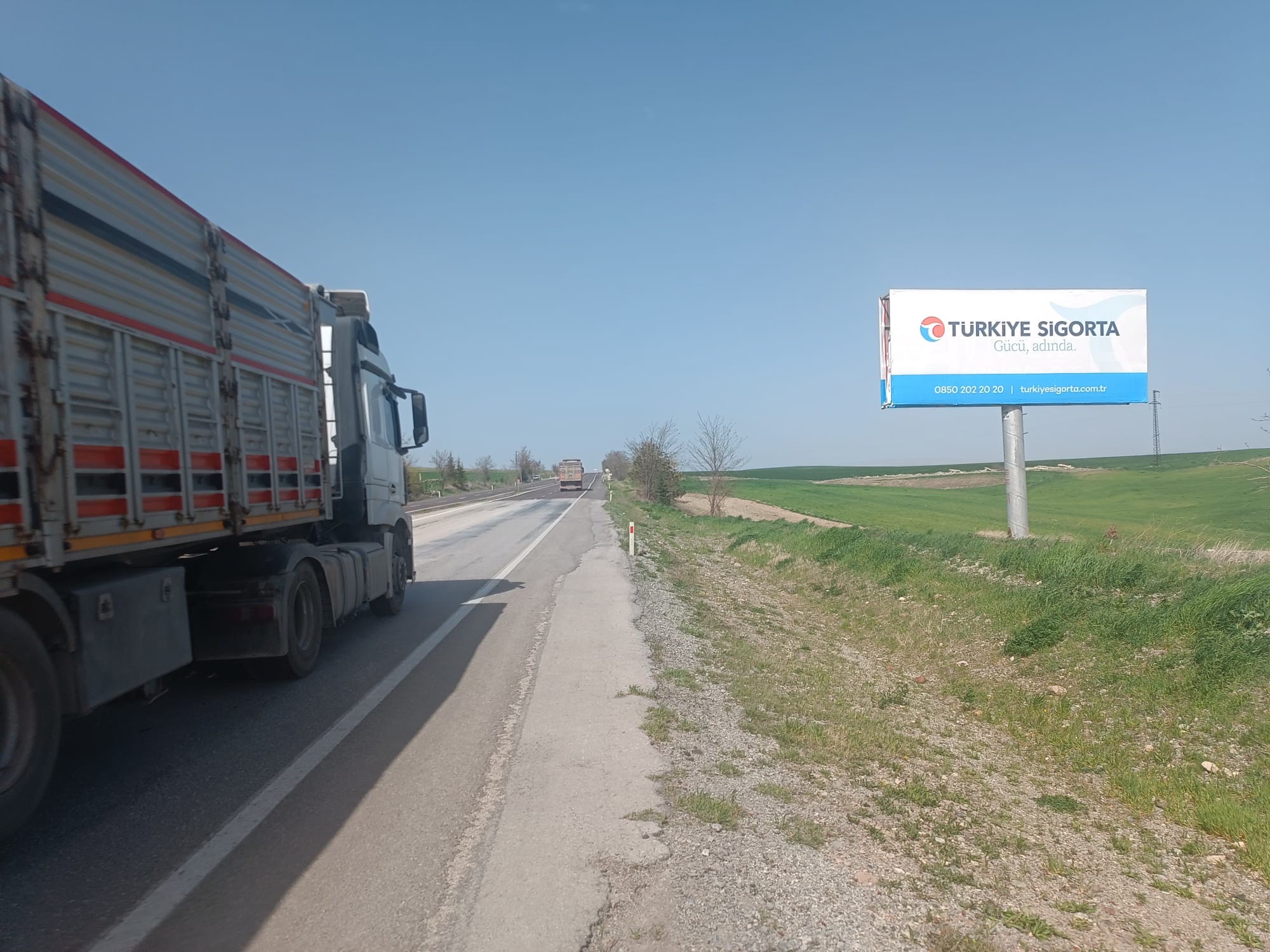 Ankara Çankırı Yol Panosu