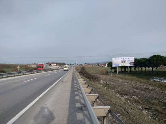Balıkesir Susurluk İstanbul Yolu Yol Panosu
