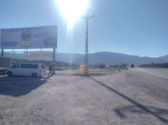 Antalya Bucak İstanbul Yolu Yol Panosu