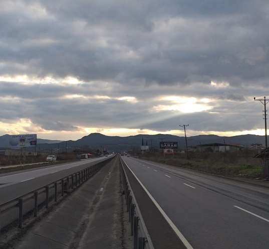 Sakarya Pamukova Bilecik Yolu Yol Panosu