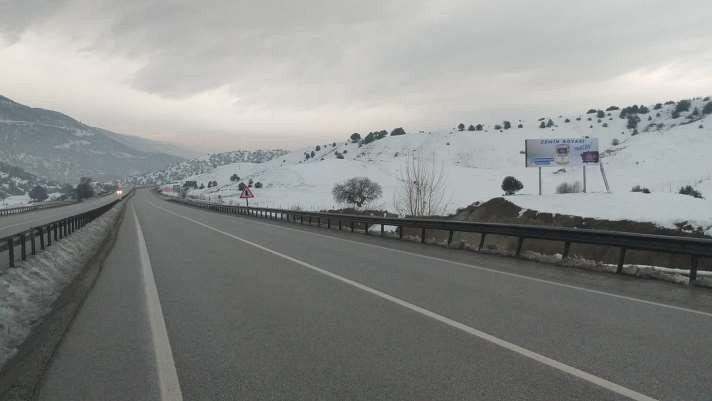 Kastamonu Tosya Karadeniz Sahil Yolu Yol Panosu