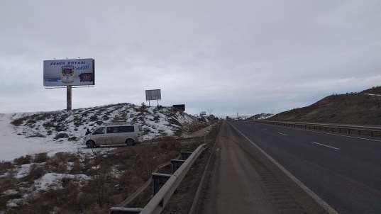 Ankara Polatlı Eskişehir Yolu Yol Panosu