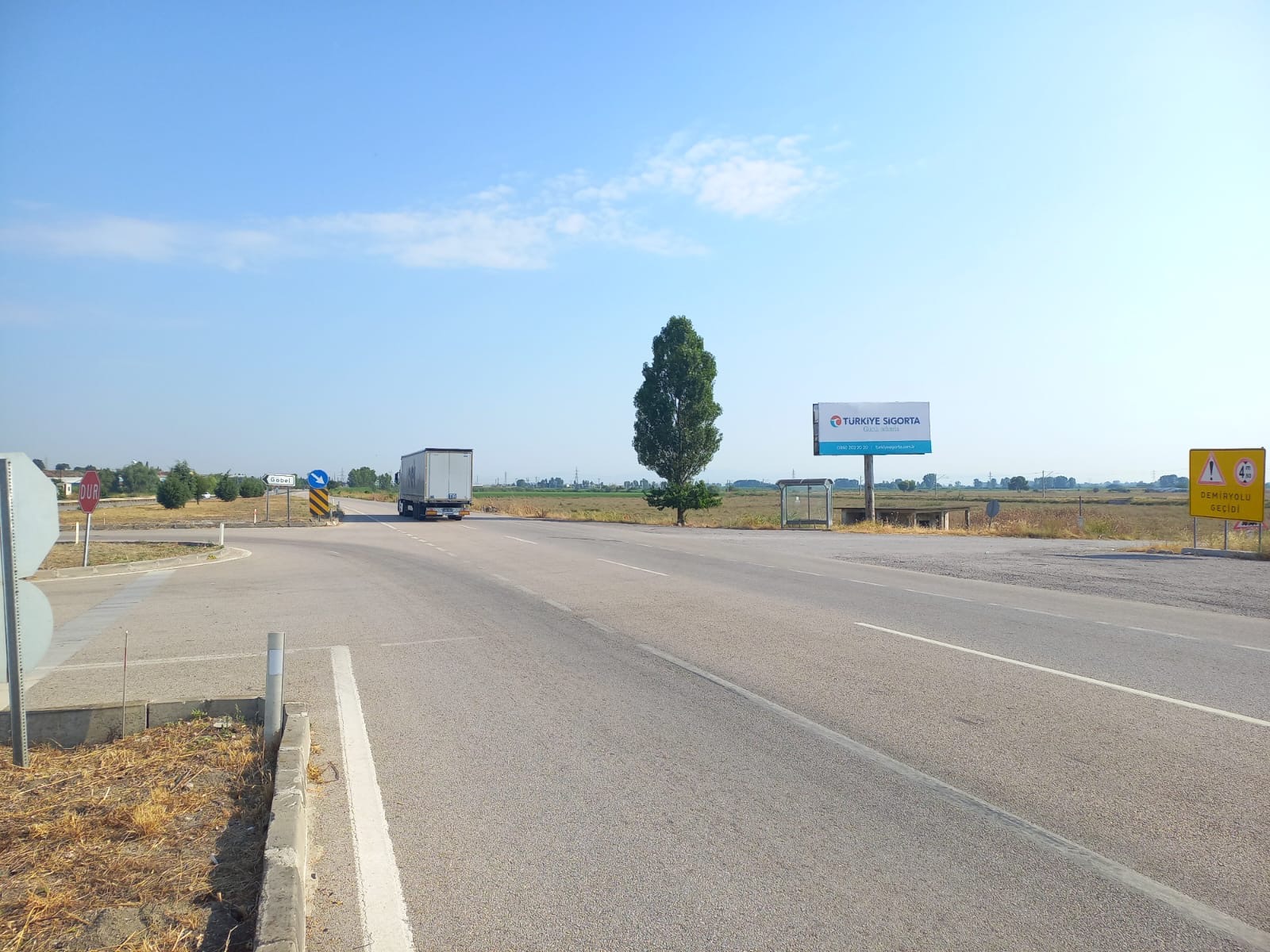 Bursa Orhangazi Balıkesir Yolu Yol Panosu