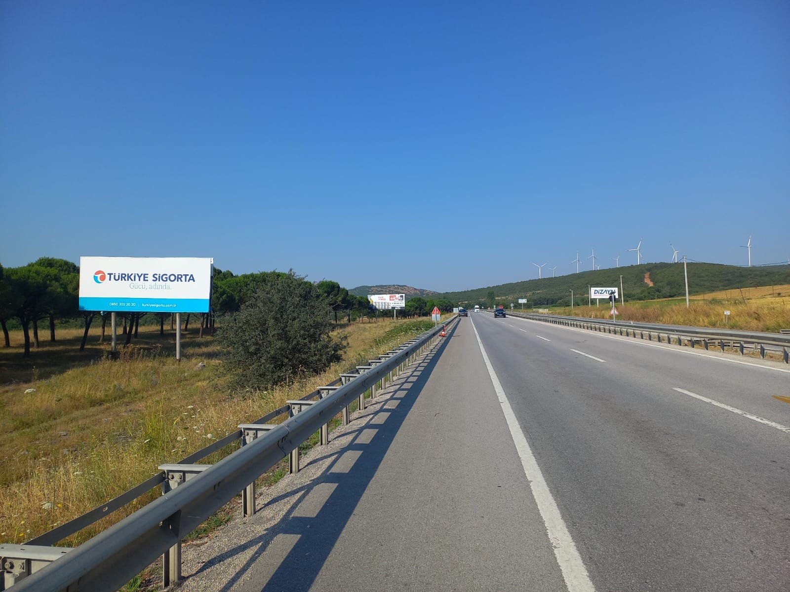 Balıkesir Demirkapı Mevkii Yol Panosu