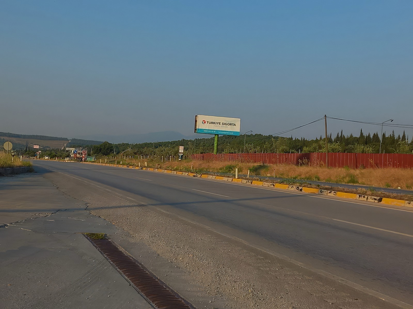 Manisa Balıkesir Yolu Yol Panosu