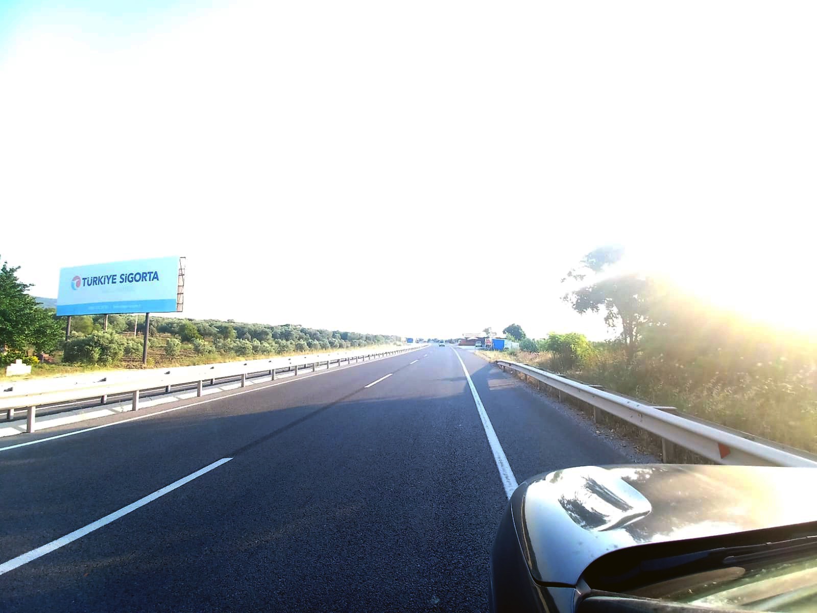 Manisa Balıkesir Yolu Yol Panosu