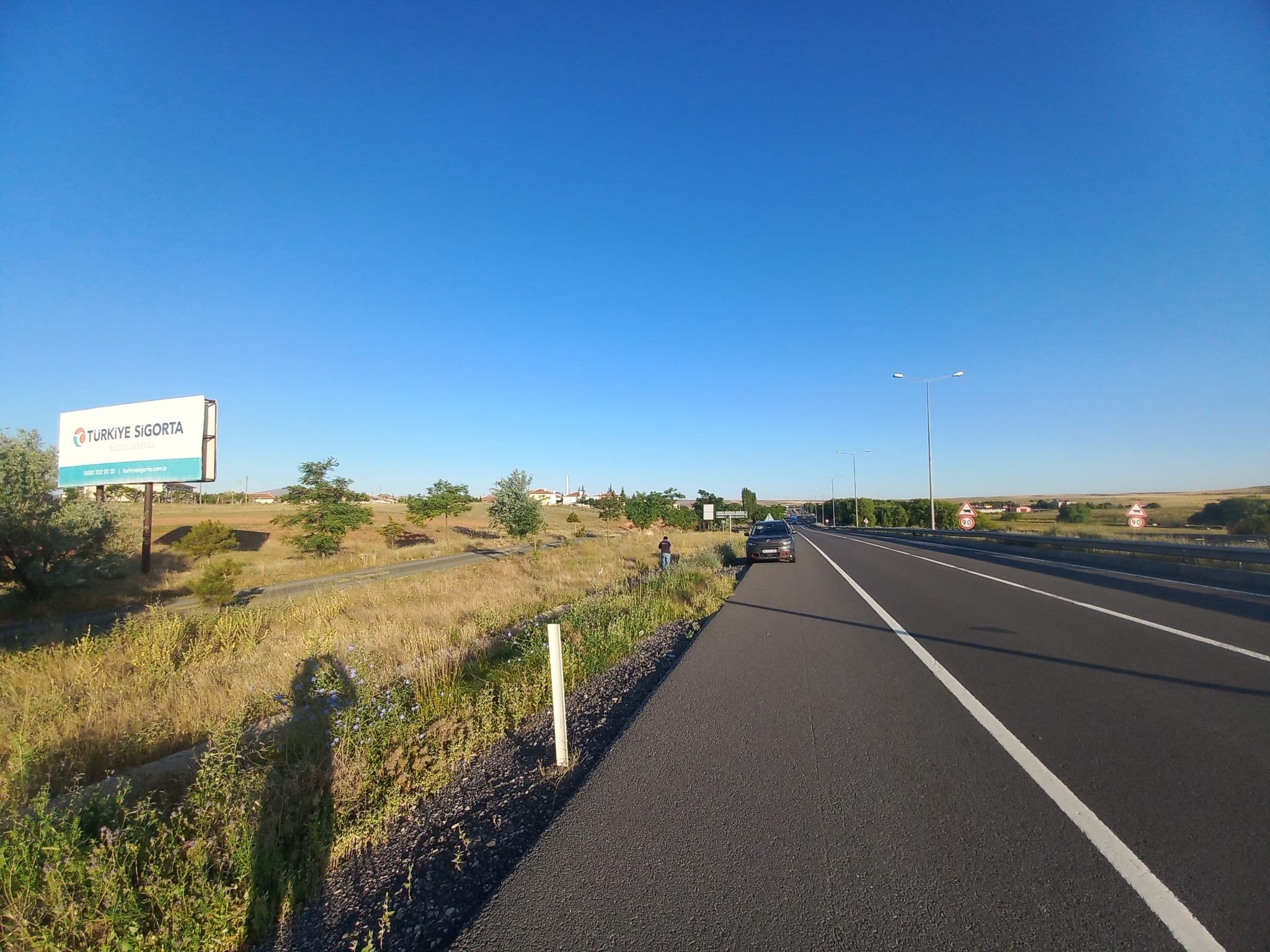 Ankara Konya Yolu Yol Panosu