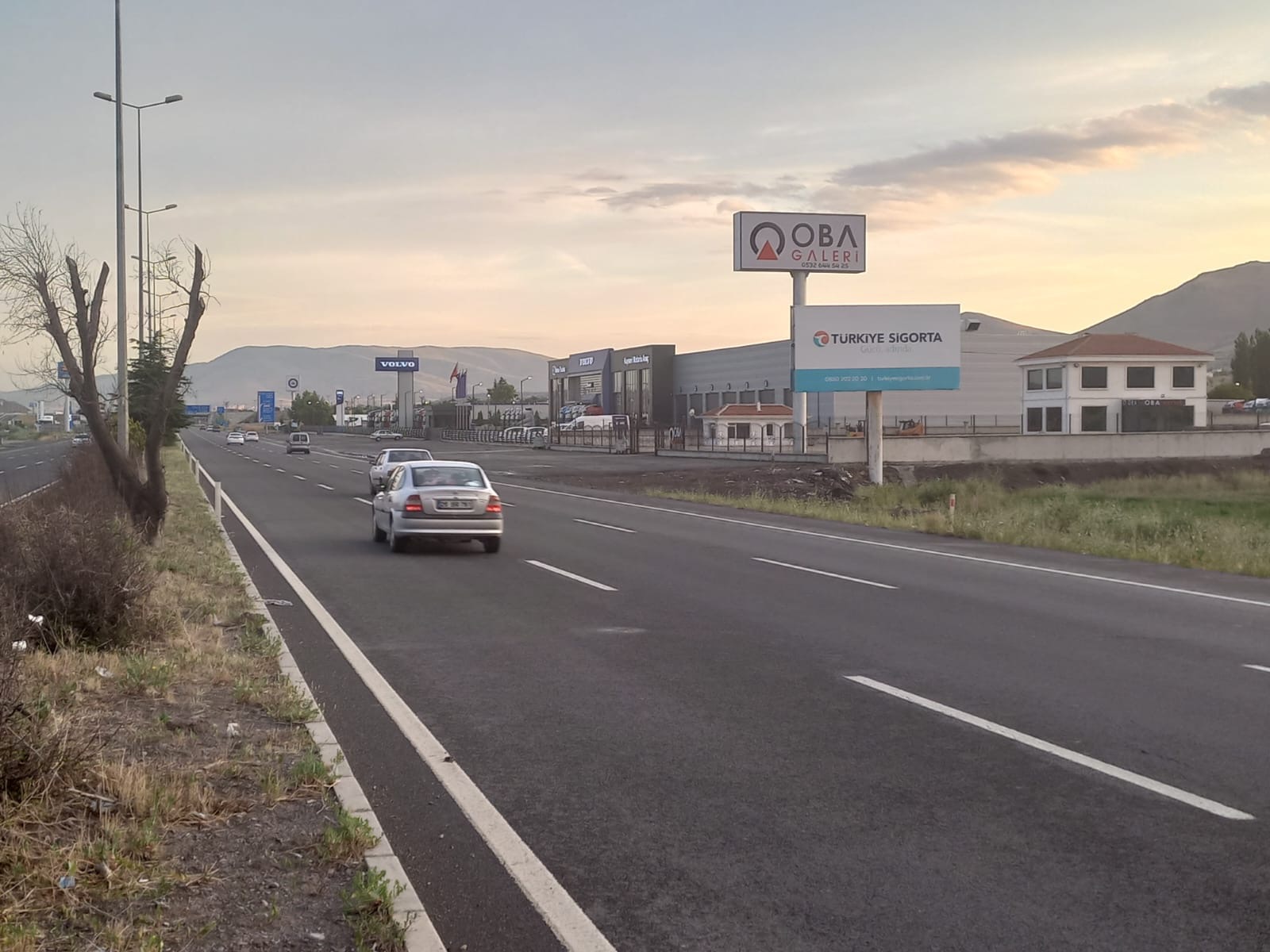 Kayseri Niğde Yolu Yol Panosu