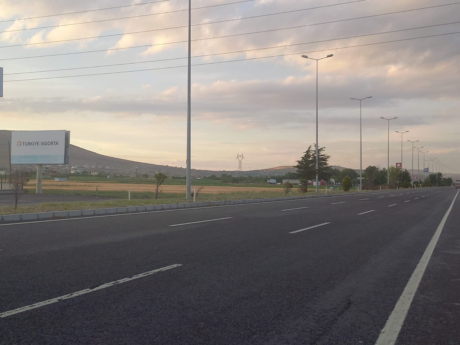 Kayseri Niğde Yolu Yol Panosu