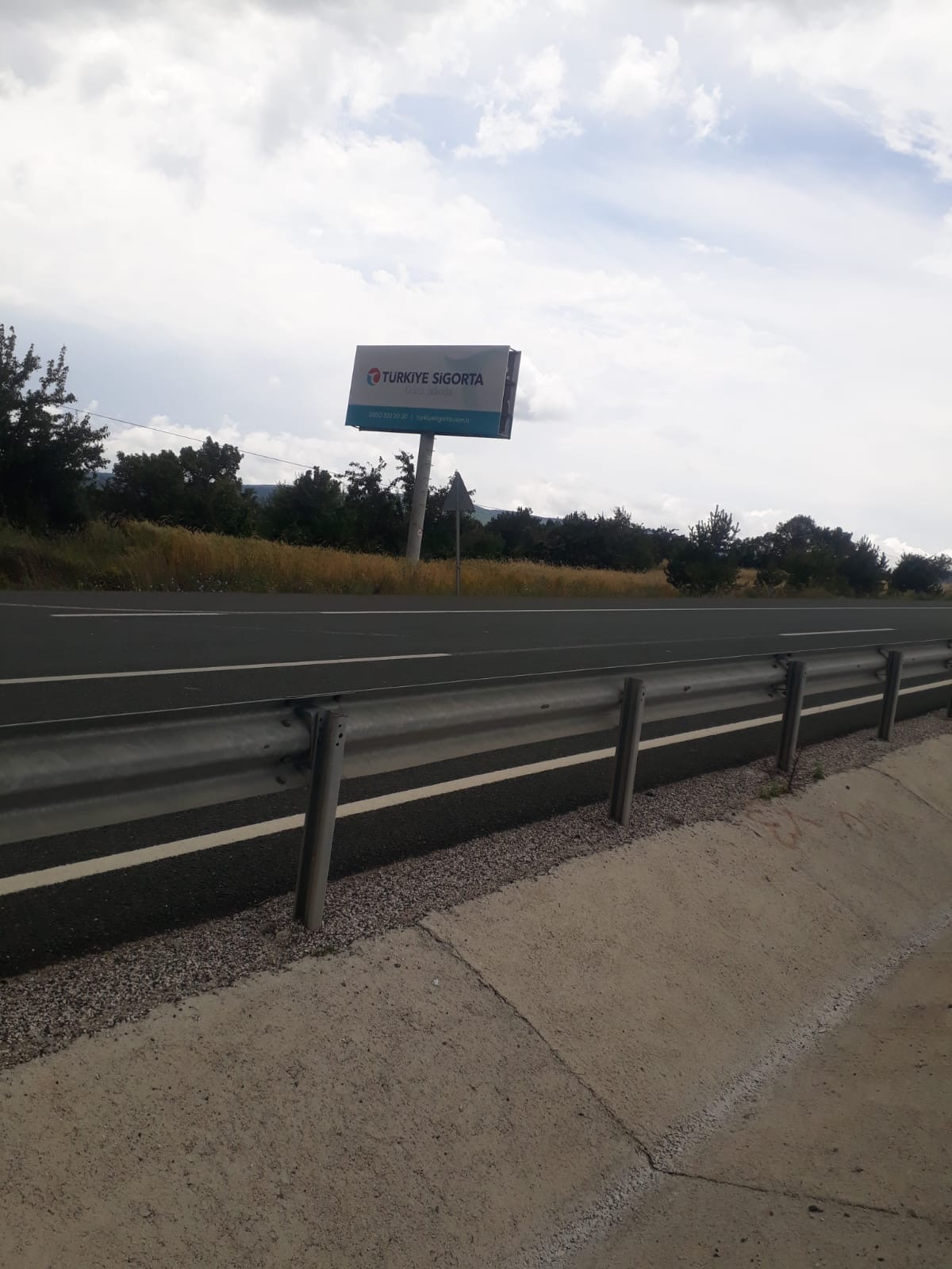 Kastamonu İstanbul Yolu Yol Panosu