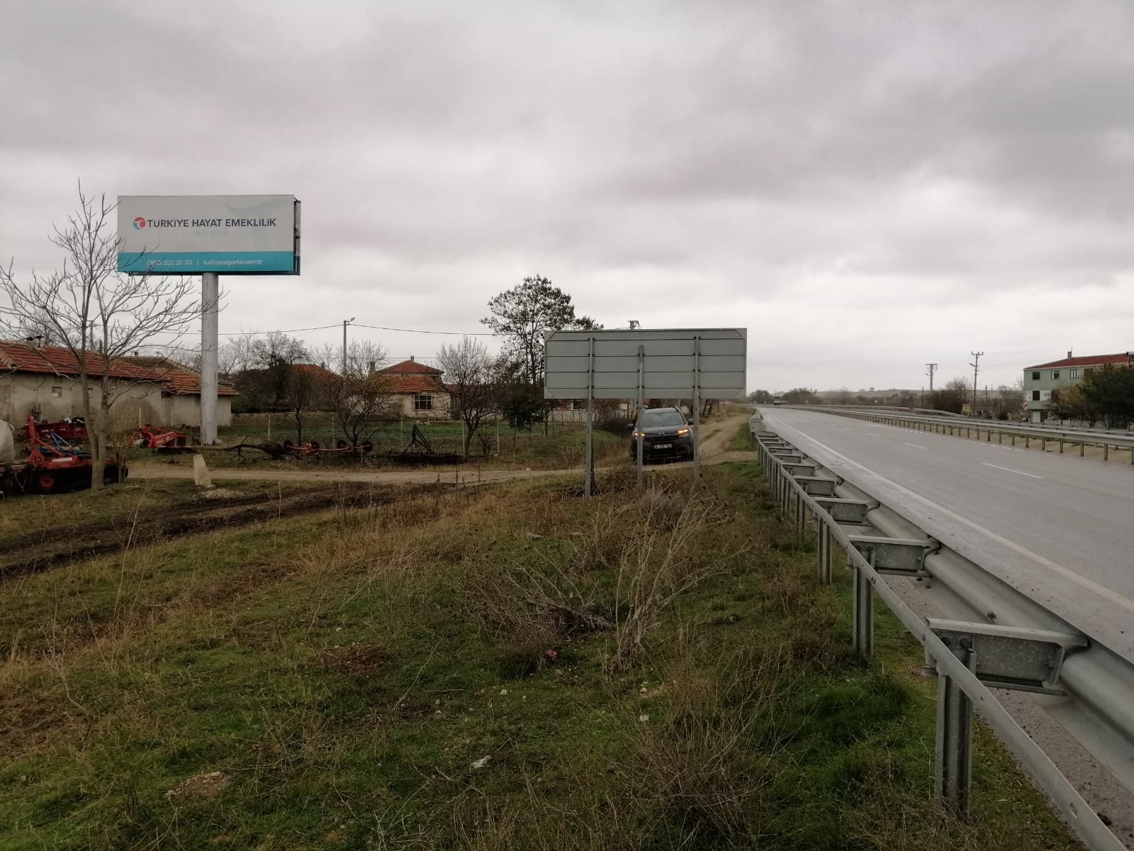 Kırklareli Yolu Yol Panosu