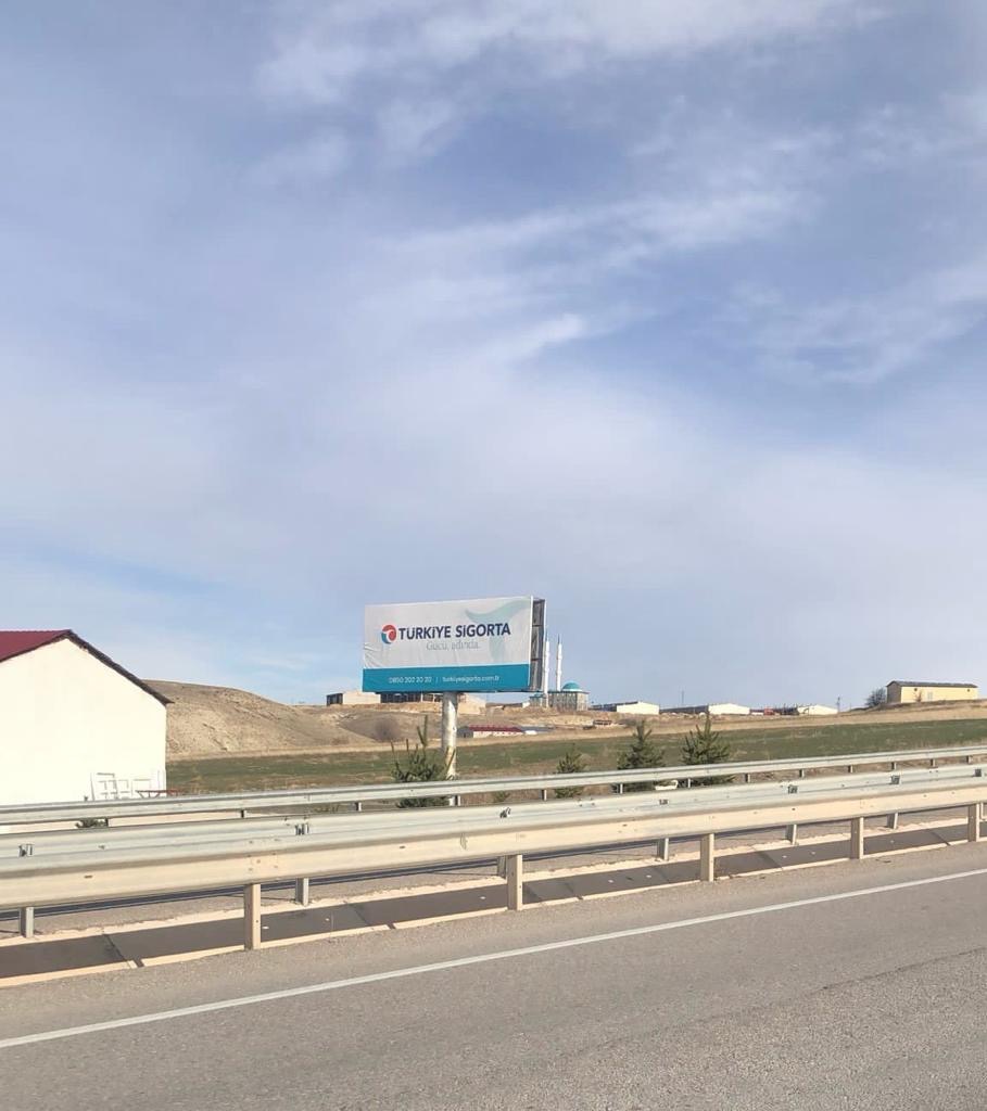 Gümüşhane Zigana Geçişi Bayburt Yol Panosu