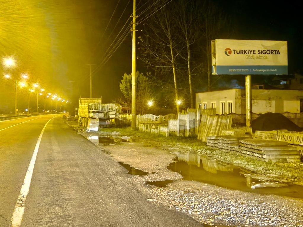 Ordu Ünye Fatsa Yol Panosu