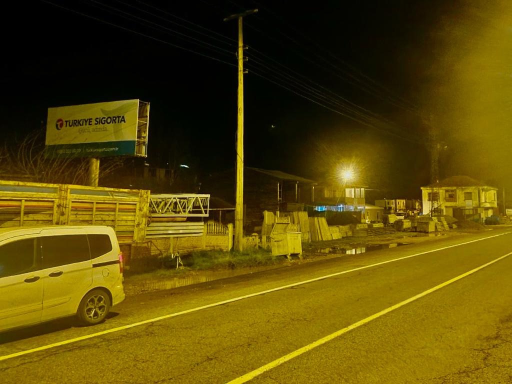 Ordu Ünye Fatsa Yol Panosu