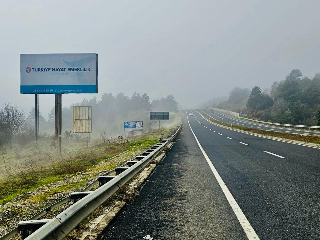 Bolu Merkez Yol Panosu