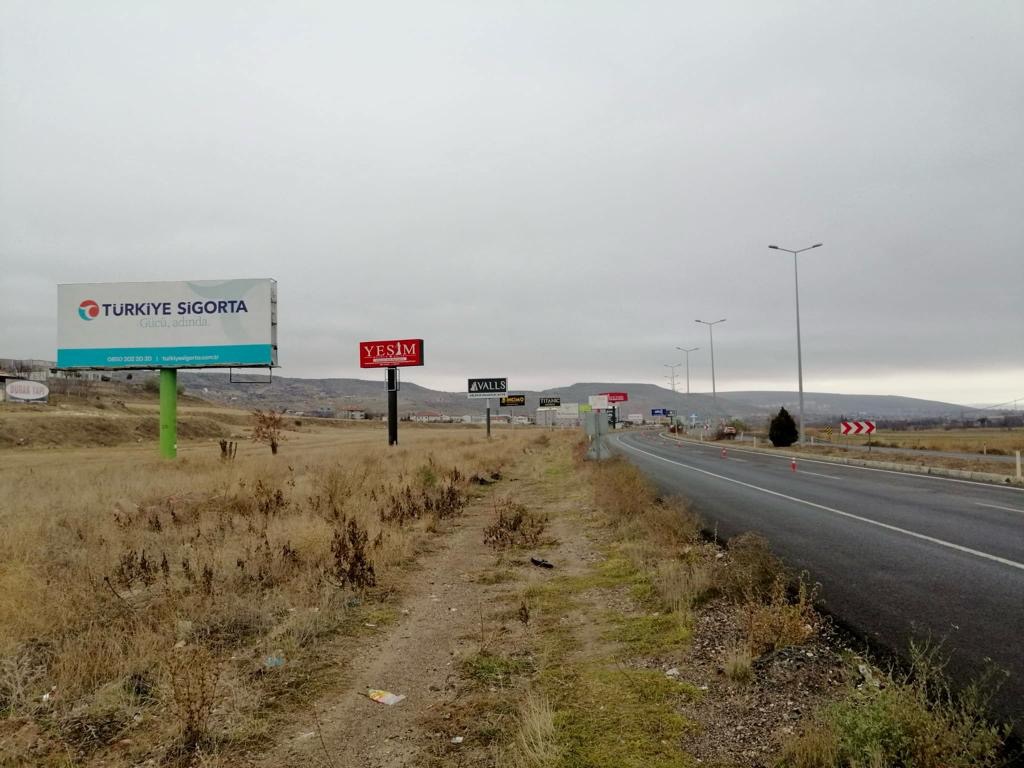 Kayseri Ankara Yolu Yol Panosu