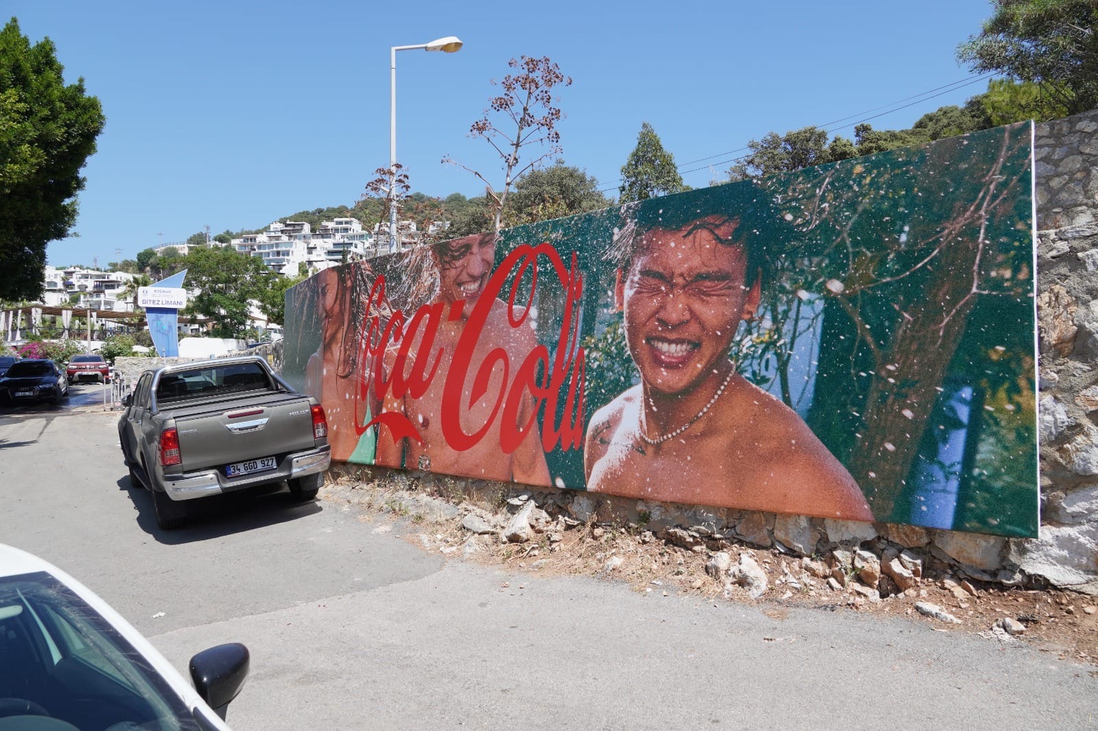 Bodrum Bitez Limanı Megaboard Reklam