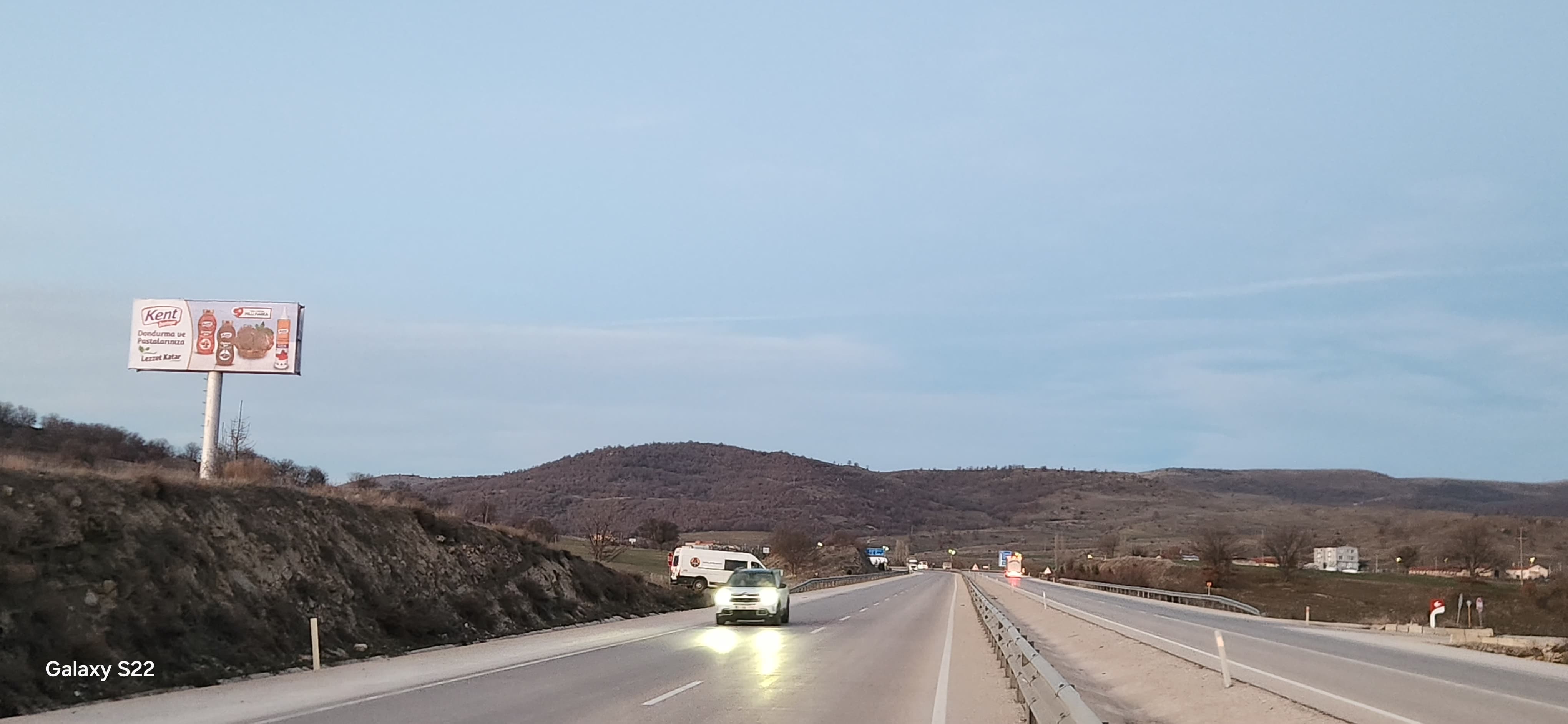 Afyon Antalya Yolu Sandıklı Yol Panosu