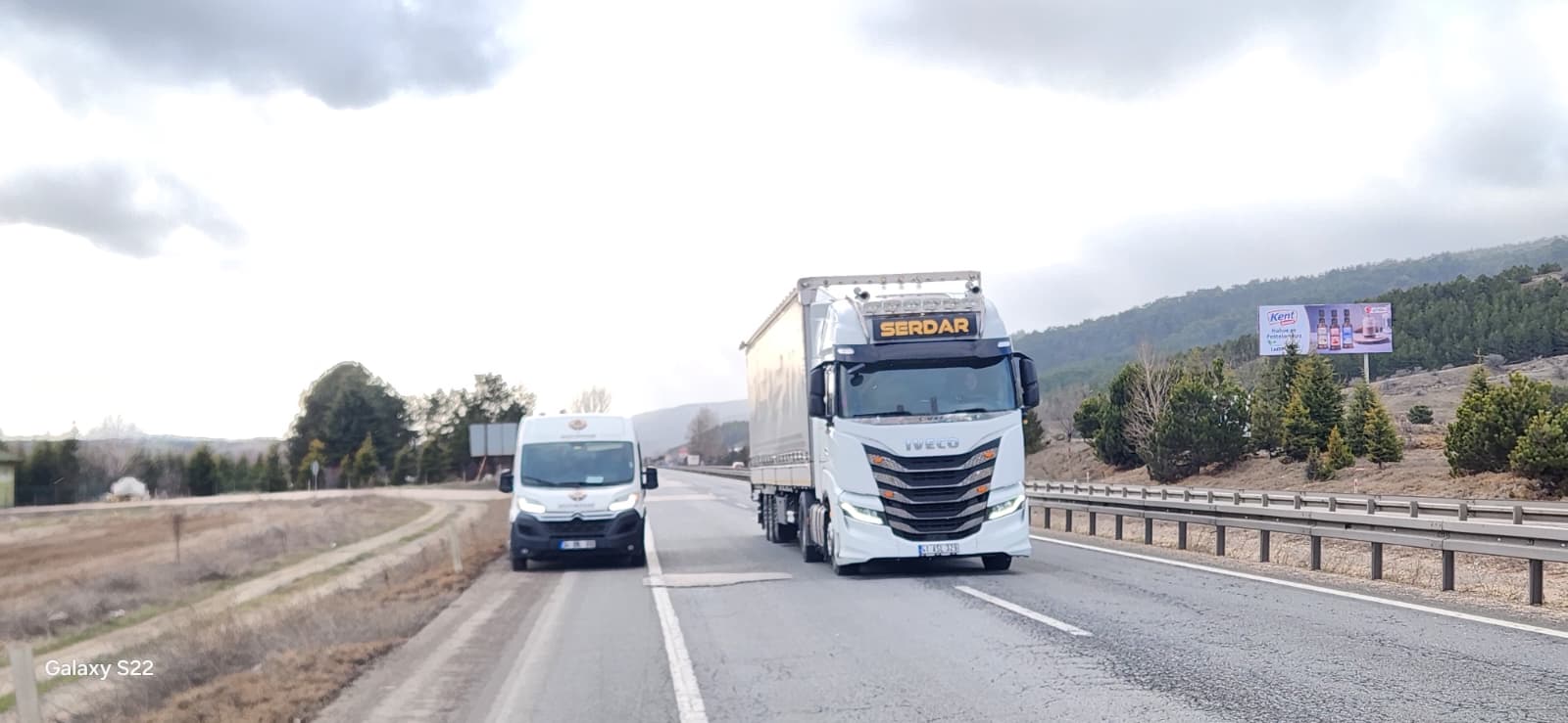 Bolu Gerede Yolu Yol Panosu