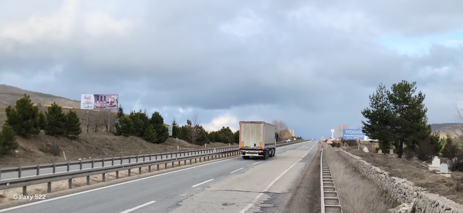 Bolu Gerede Yolu Yol Panosu