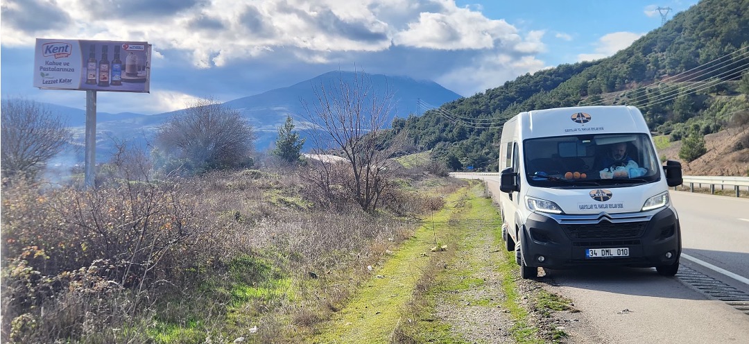 Amasya Erzurum Yolu Yol Panosu