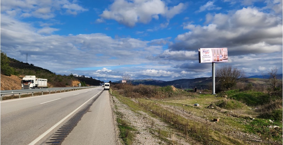 Amasya Erzurum Yolu Yol Panosu
