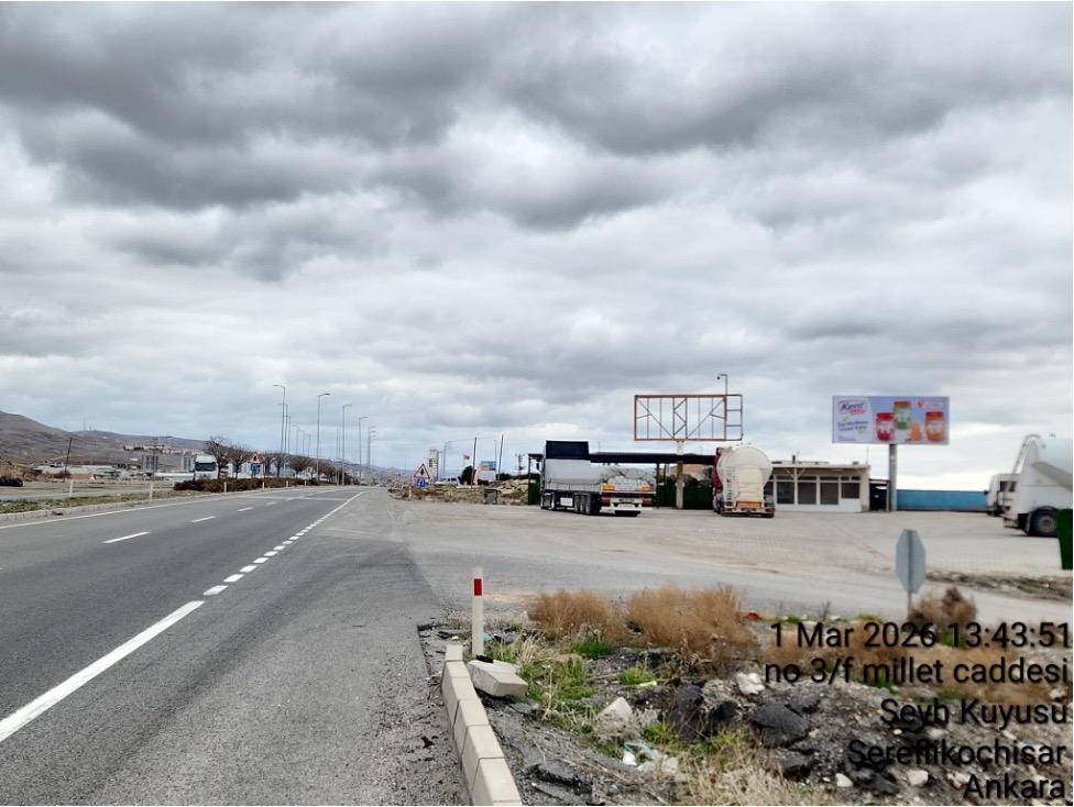 Ankara Adana Yolu Şereflikoçhisar Yol Panosu