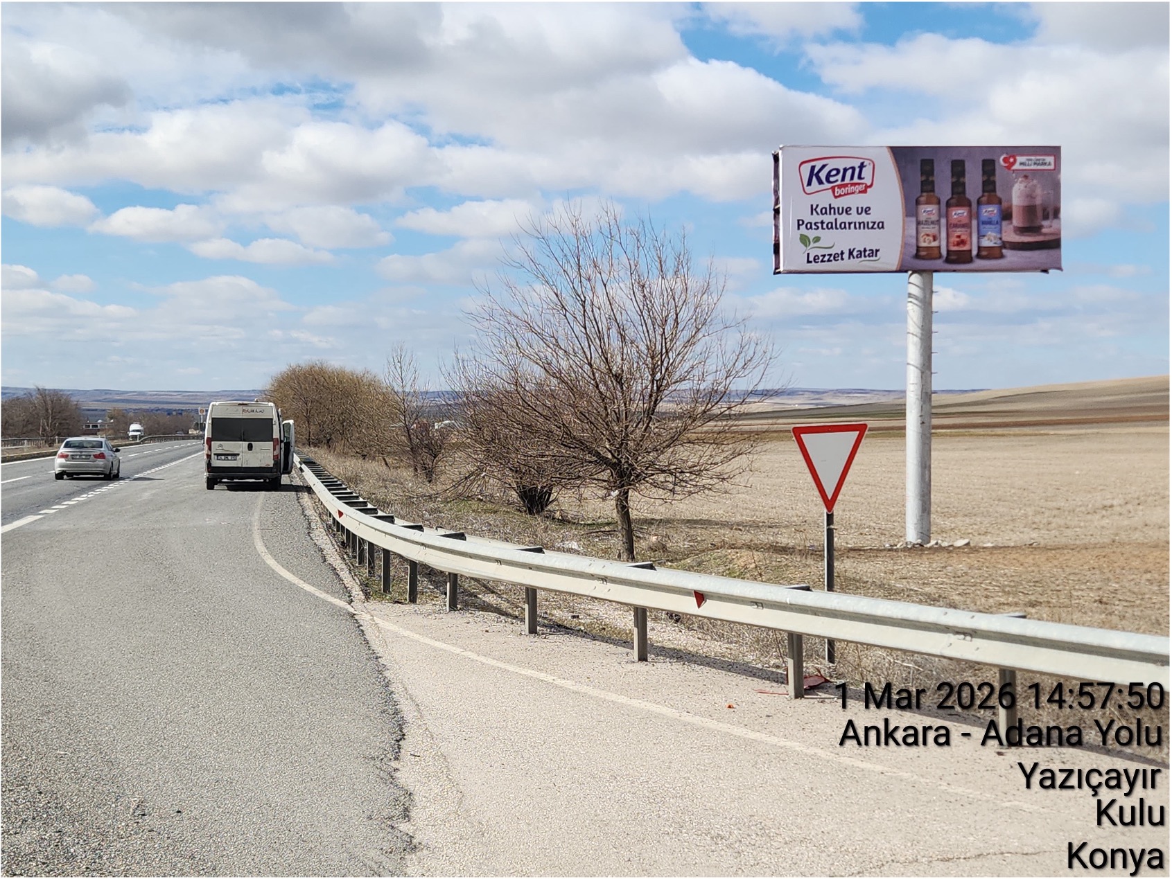 Ankara Kulu Yol Panosu