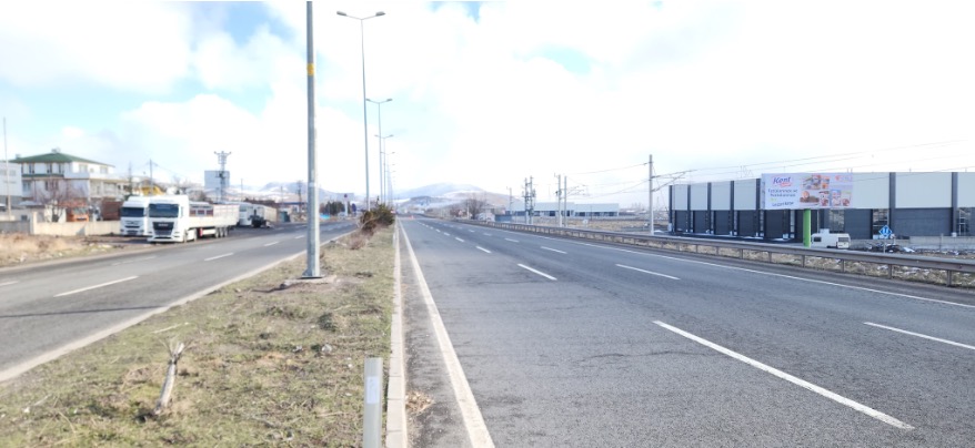 Kayseri Adana Yolu Yol Panosu