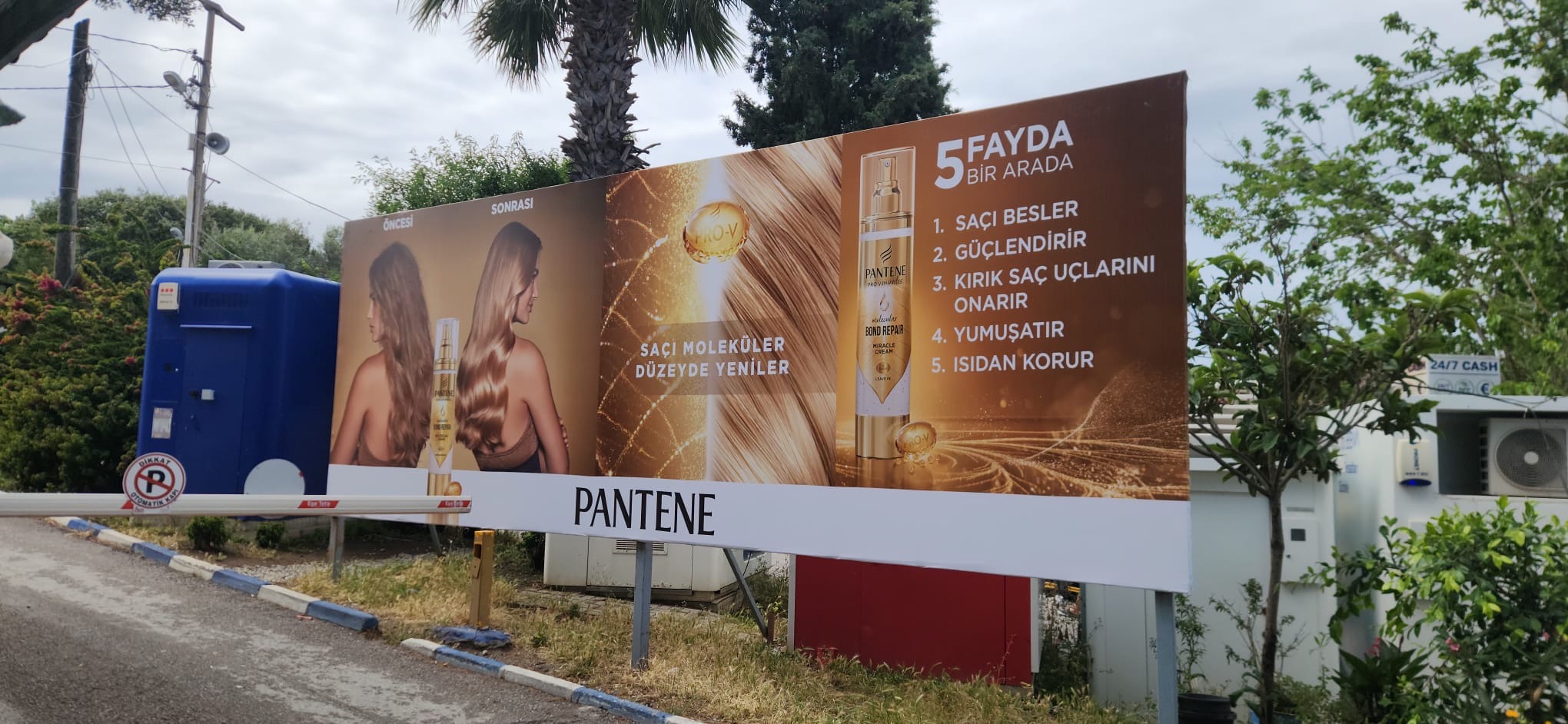 Bodrum Gümüşlük Otopark Megaboard Reklam