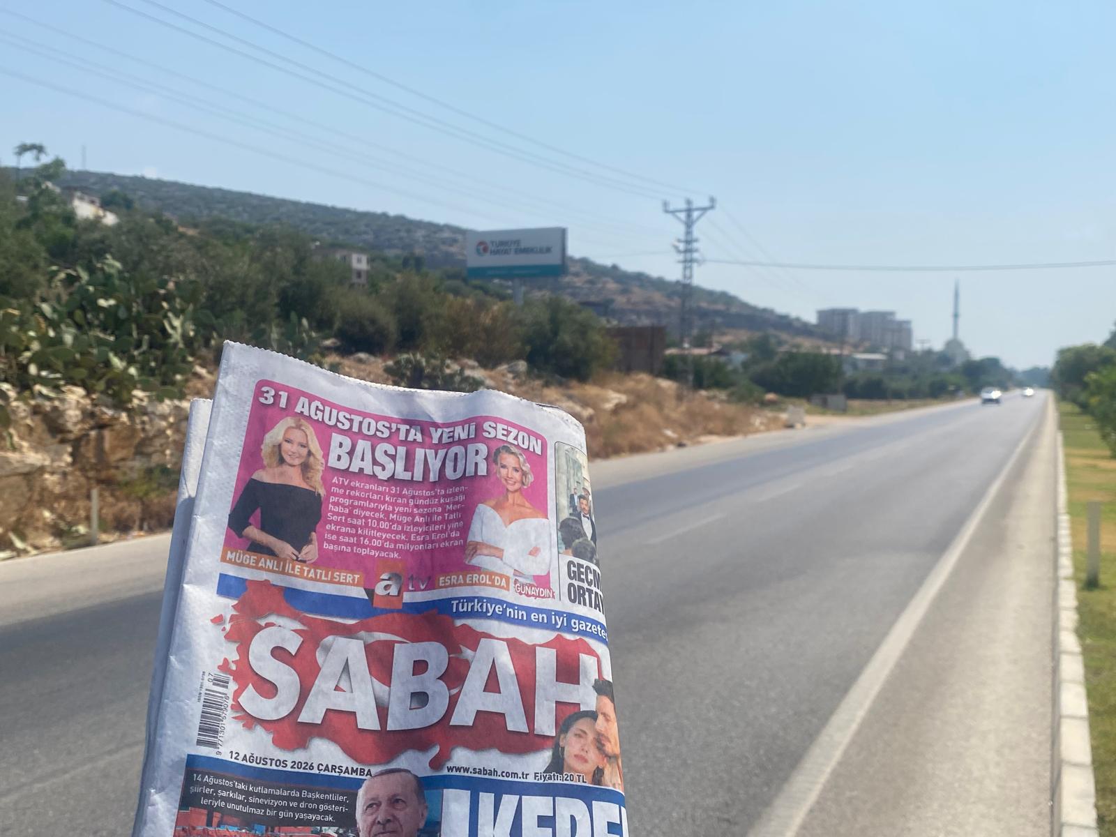 Mersin Alanya Yolu Silifke Mevkii Totem